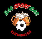 bar sport bar logo fundo preto